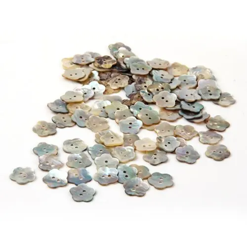 100x15 мм жемчужные пуговицы перламутровая оболочка цветок кнопка | Дом и сад