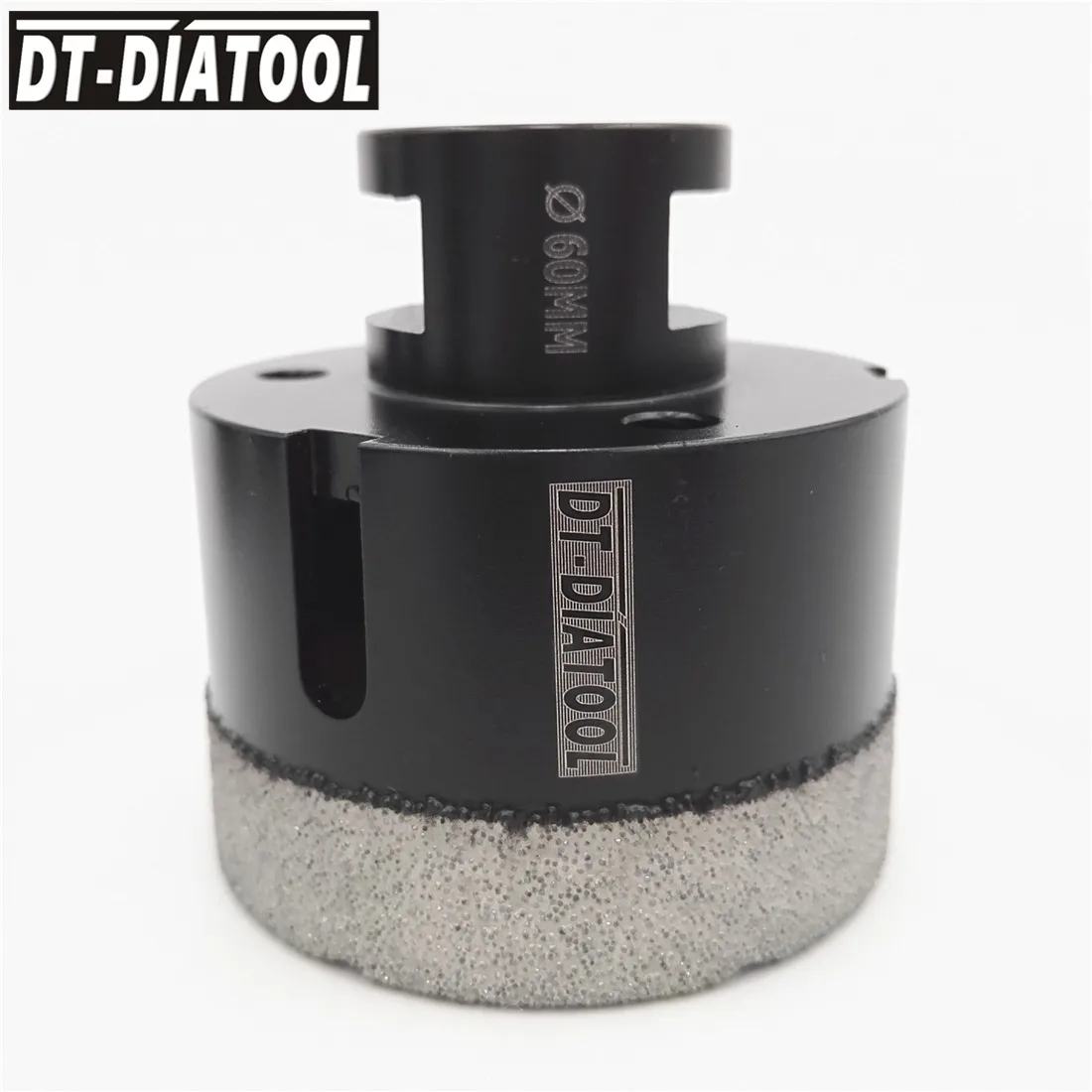 

DT-DIATOOL M14 thread 60mm Dry Vacuum Brazed Diamond Drill Core Bits Cerami Tile Hole Saw Professional Quality Drilling bits