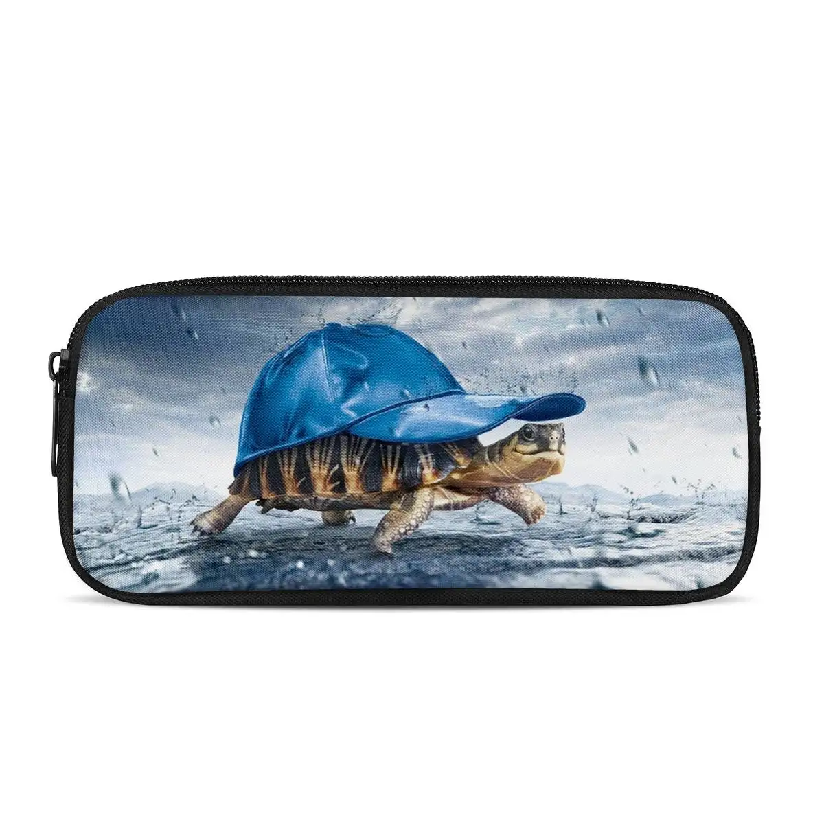 Косметичка ThiKin детская с 3D принтом морской черепахи функциональный чехол для