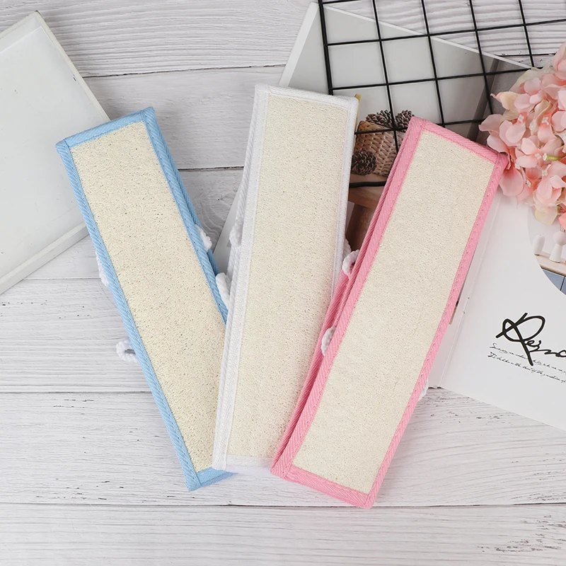 

1pc Soft Loofah Back Scrubber Men Women Bath Towel Exfoliating Loofah Massage For Whole Body Healthy Massage Brush
