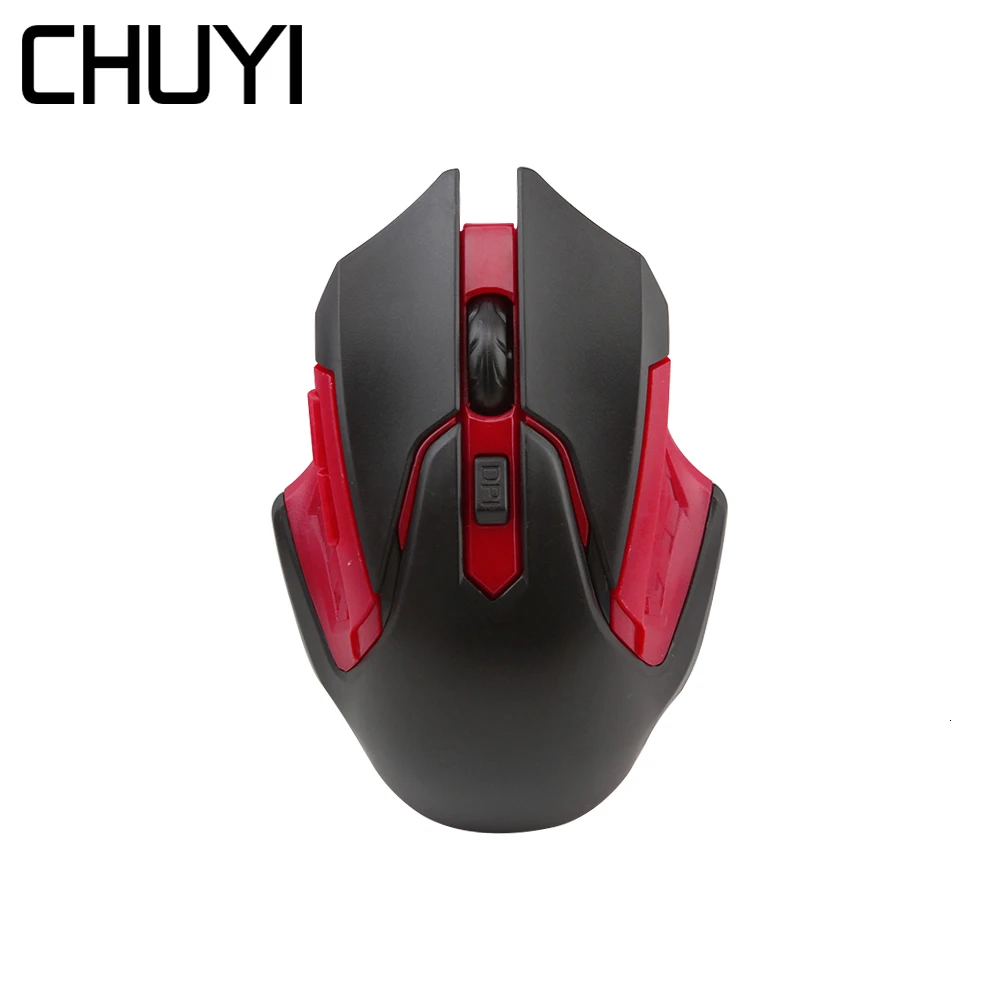 2 4G Беспроводной игровой Мышь геймер USB оптическая эргономичный креативный игры