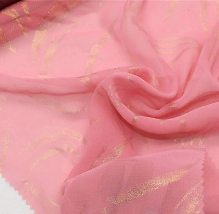 stage cosplay Dress Fabric Bronzed Chiffon Shiny Glam Costume DIY Sewing Material | Дом и сад