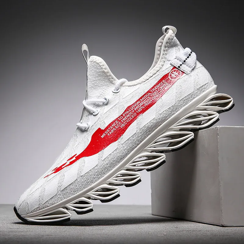 Новые стильные мужские кроссовки с клинком дышащая амортизирующая спортивная