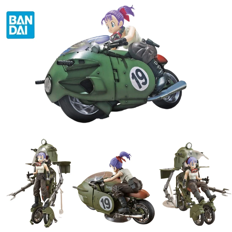 Фигурка Драконий жемчуг Bandai аниме оригинальная Сборная модель переменная Bulma's