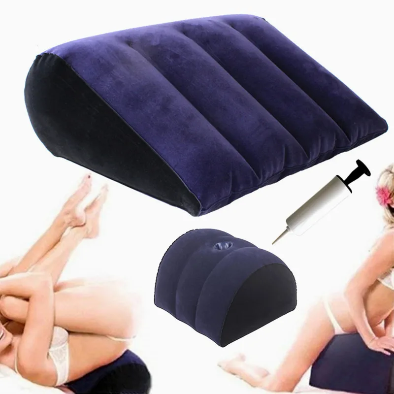 Новая флокирующая надувная подушка для секса женщин секс игрушка эротический