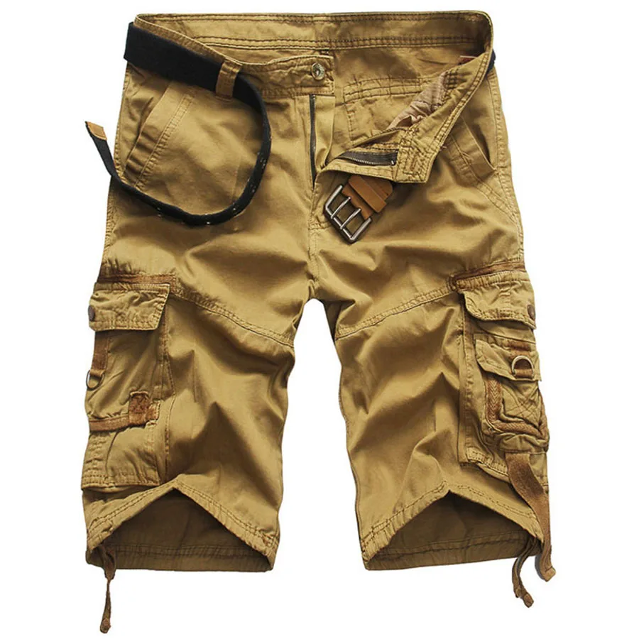

Brand Pop Shorts Men Army Cargo Work VogueWash Pocket Joggers Overall Men Shorts Bermuda Masculina Men Trousers Fashion