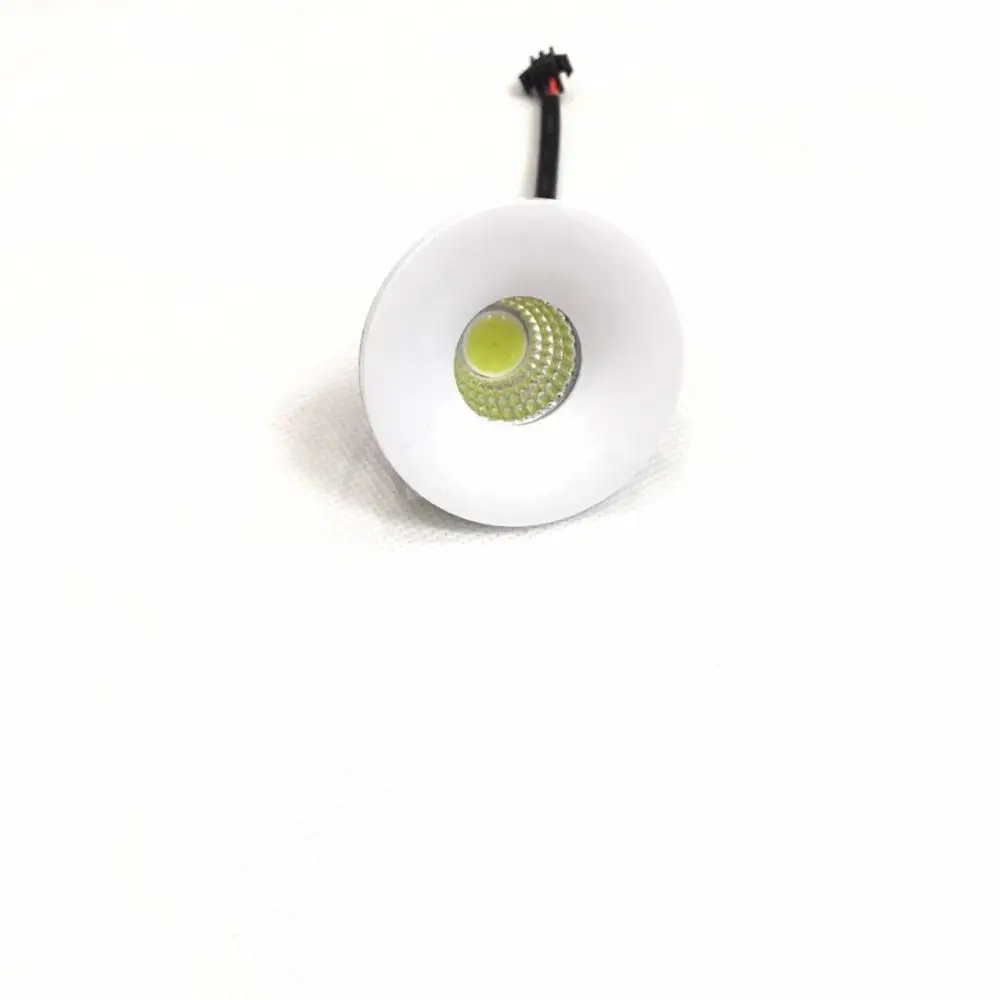 

Spotlights 10X3W LED Mini Spot Lights For Display Case, 3W Power Dimmable Cabinet Lamps - White 3000K (Set Of 10)