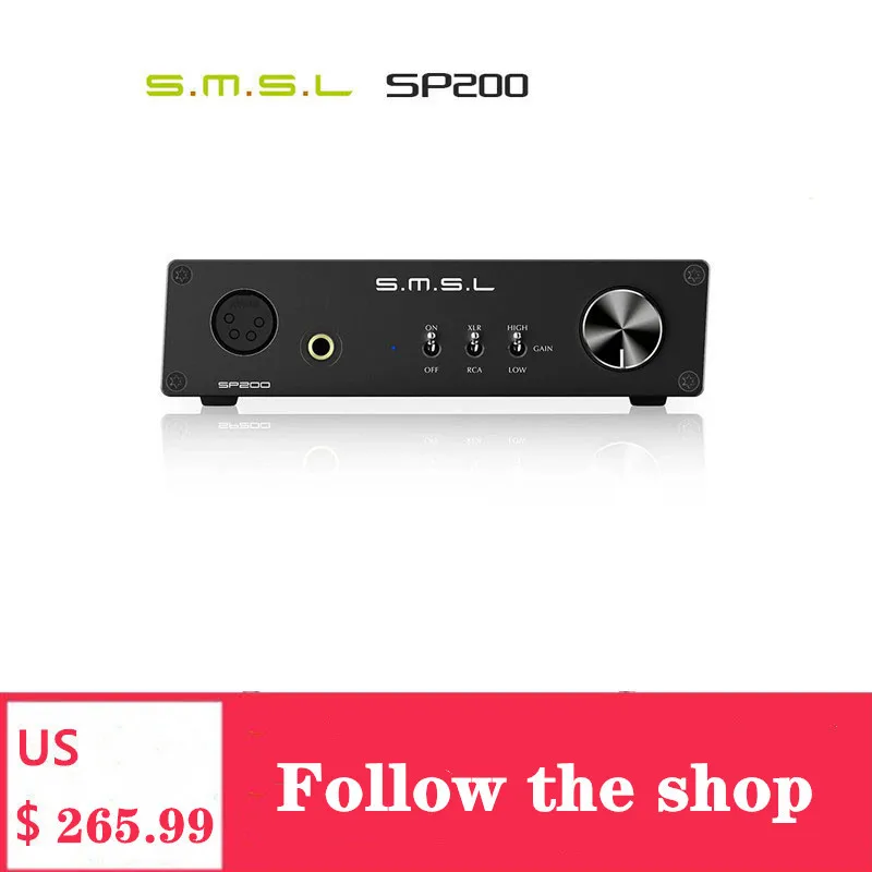 SMSL SP200 THX AAA 888 технология усилитель для наушников сбалансированный Bluetooth 5 0 USB