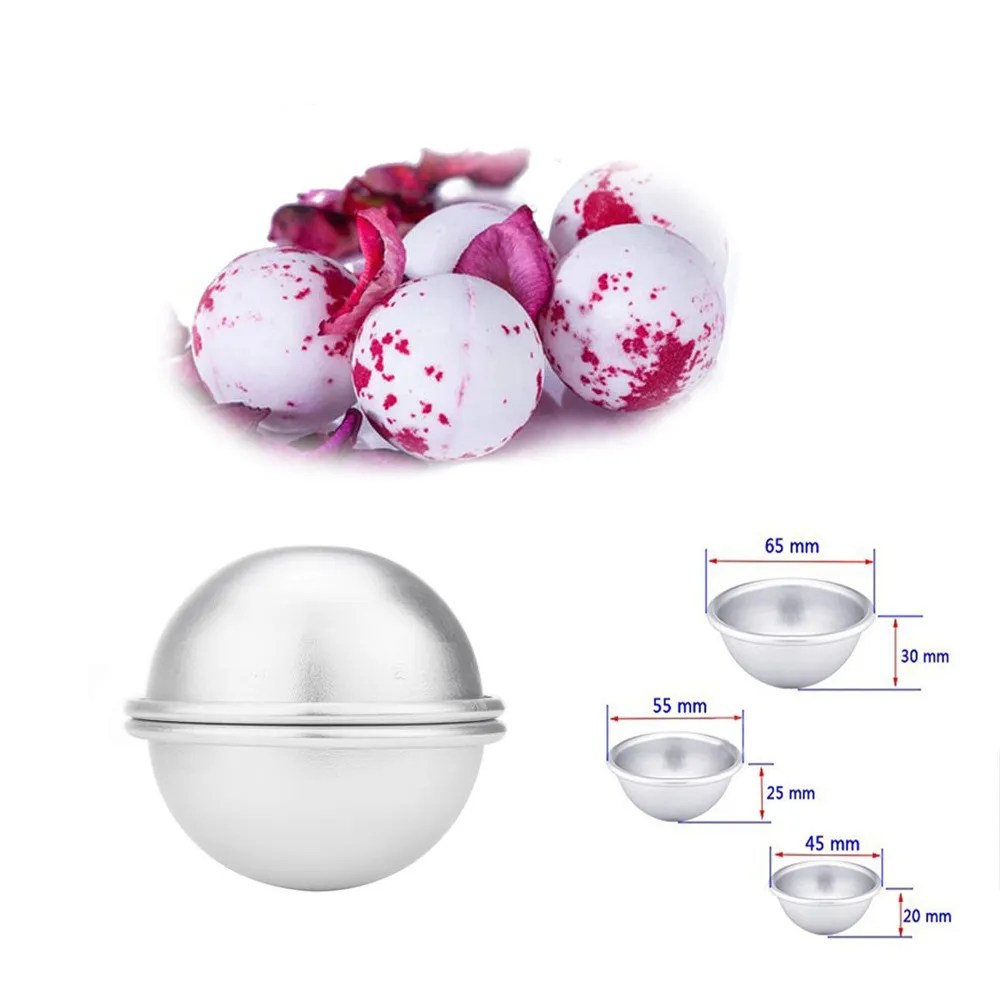 2 шт. круглые формочки из алюминиевого сплава для бомбинга сделай сам | Дом и сад