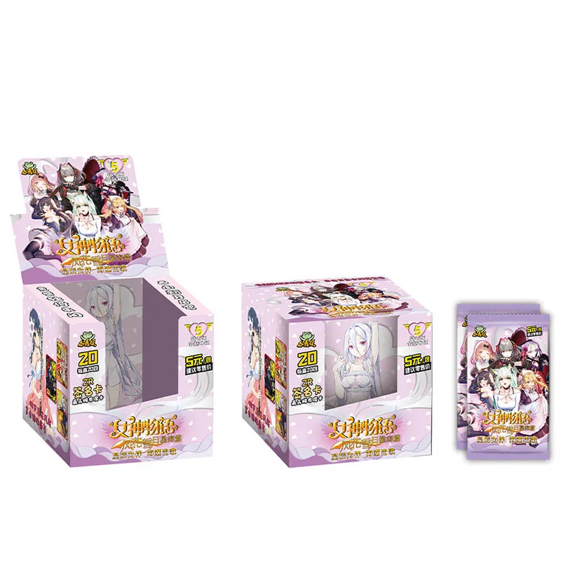 La Diosa de la colecci&oacute;n de tarjetas de ni&ntilde;os chicos cumplea&ntilde;os regalo juego de mesa para cartas juguetes para Navidad en familia-1