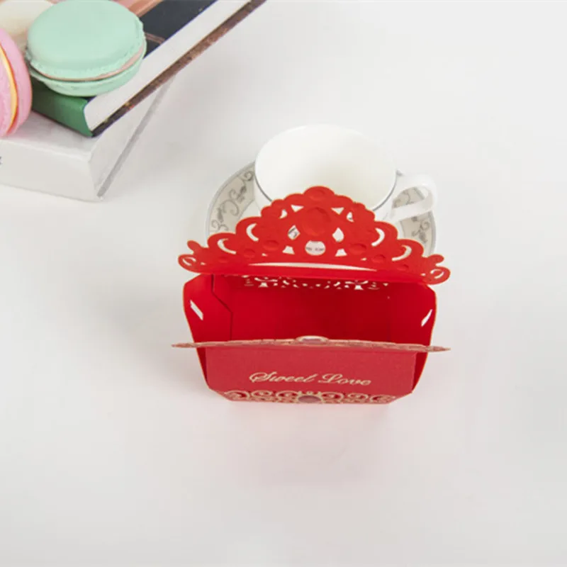 5 шт. коробка для торта из золотой фольги картонная сладких конфет Подарочная