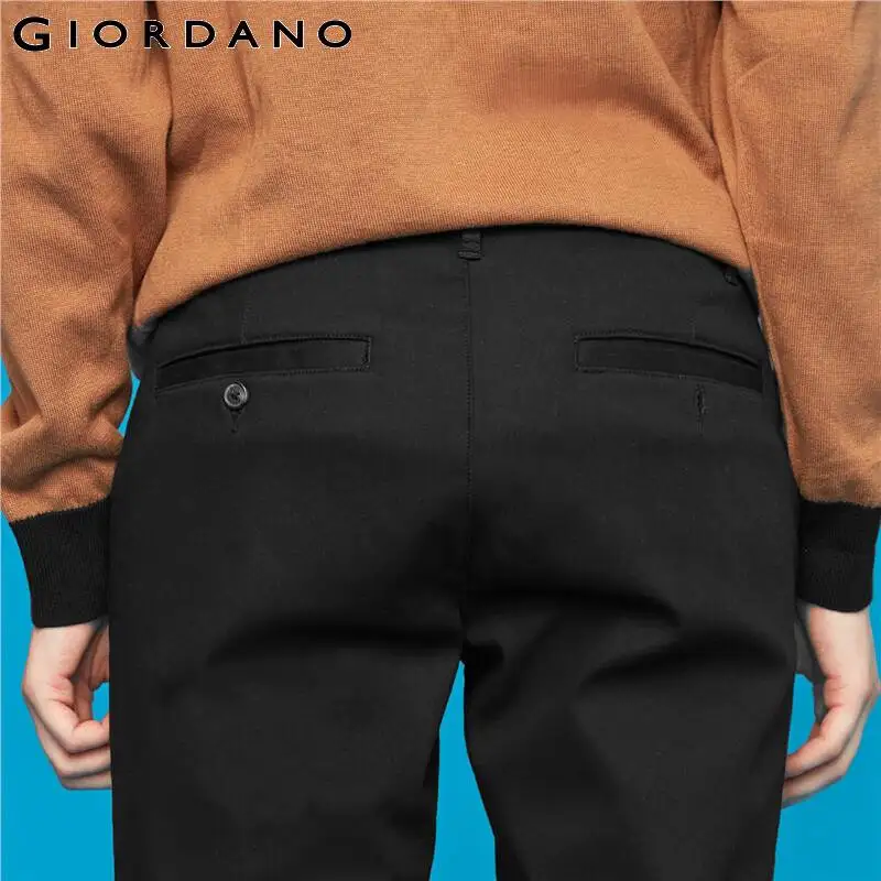 Giordano мужские повседневные классические брюки, имеется несколько цветовых решений