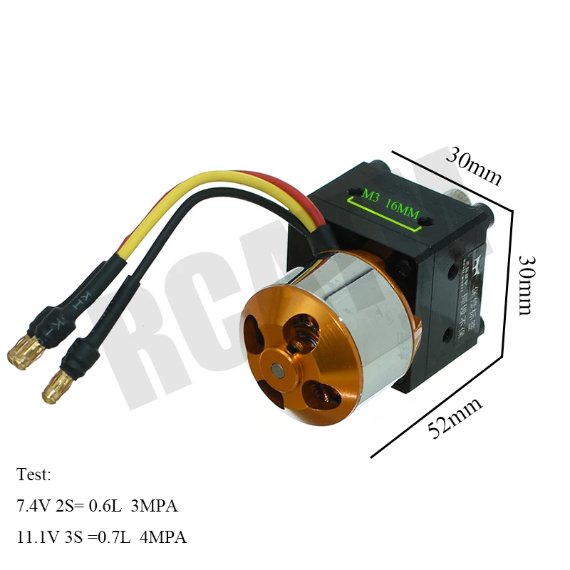 Бесщеточный Гидравлический масляный насос 30A ESC для 1/14 Tamiya RC грузовик прицеп