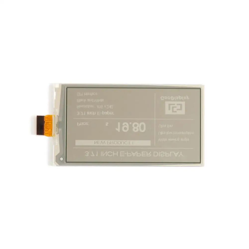 Дисплей для электронной бумаги 3 71 дюйма SPI STM32 GDEW0371W7 с разъемом купить экран