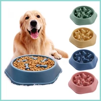 dogs food container dish slow eating bowl feeder puppy prevent pet obesity feeding bowls dog accessories supplies