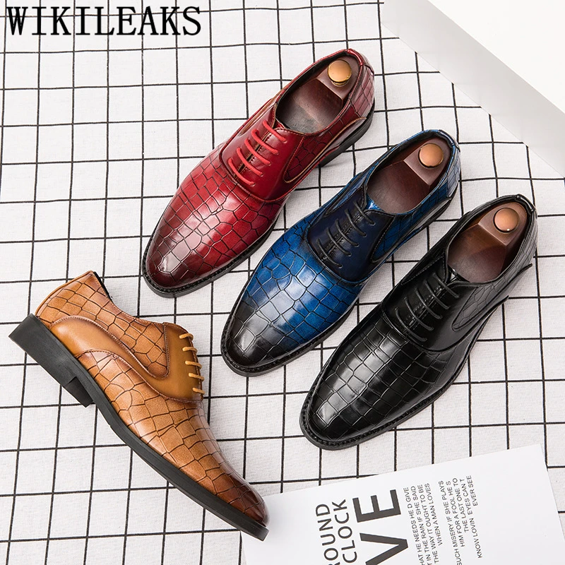 Туфли оксфорды мужские кожаные итальянские деловые дизайнерская модная