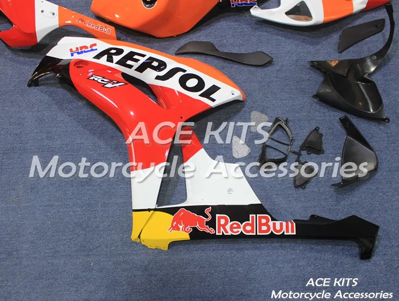 ACE наборы Новинка ABS инъекция обтекатели комплект Подходит для HONDA CBR1000RR 2006 2007 06 07
