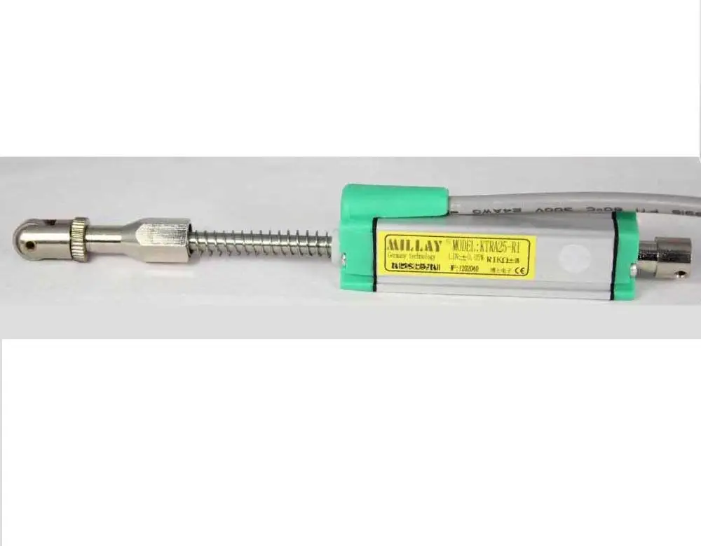 Миниатюрная Электронная линейка датчик линейного перемещения выходной сигнал