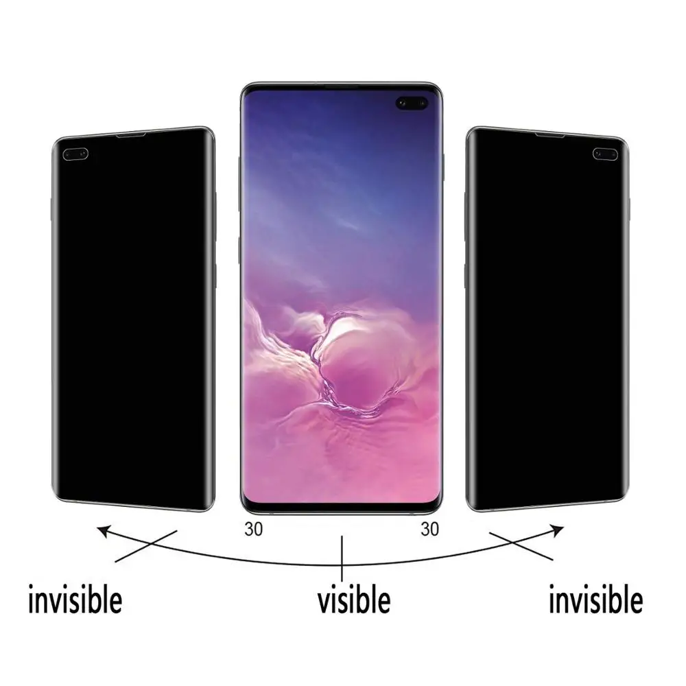 Закаленное стекло 20D с полным покрытием для защиты экрана SAMSUNG Galaxy S10 Plus - купить по