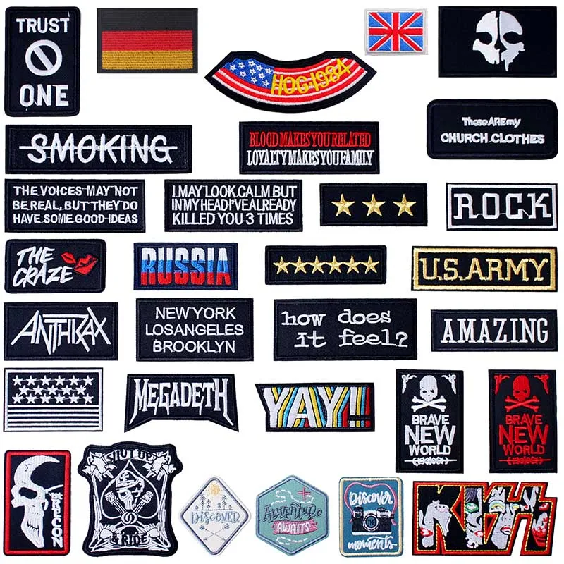 Квадратный продолговатый вязанный текстиль тканые Швейные аксессуары нашивки