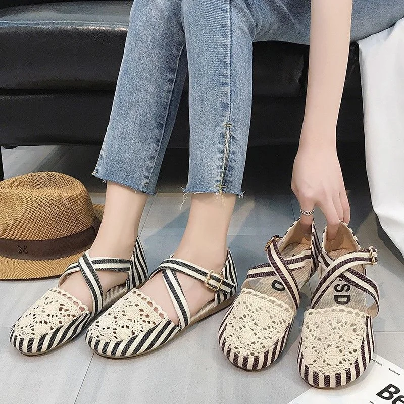 Women Casual Boat Shoes 2021 New Ladies Slip On Ballet Flats Comfy Soft Zapatos Mujer Red Walking Footwear 2021 New Trends Cool