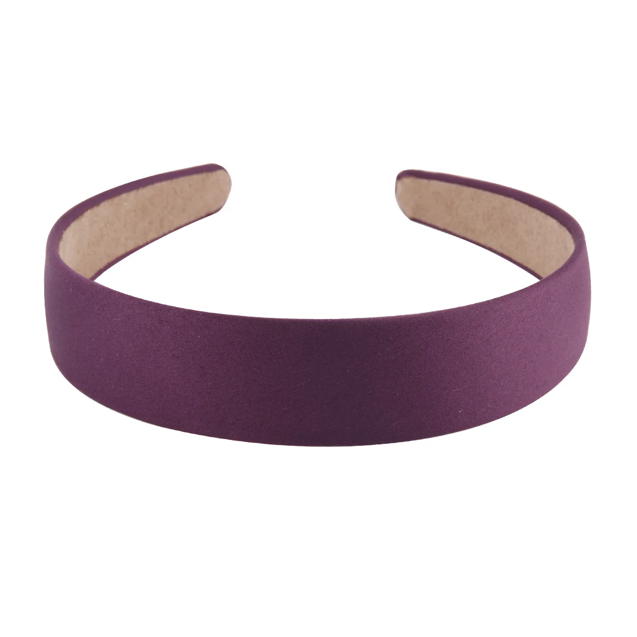 6-purple 3 см лента для волос модная Женская Толстая губчатая бархатная повязка на голову женская лента для волос обруч DIY аксессуары для волос - Цвет: 6-purple