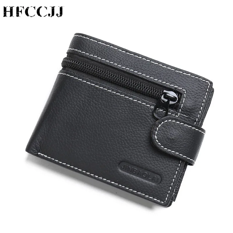 Новые Брендовые мужские кошельки из 100% натуральной кожи дизайнерские короткие