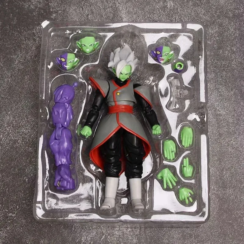 

Dragon Ball Super Black Goku Zamasu Joint Movable Pvc Action Figures Anime Dragon Ball Z Zamasu Figurine Toys 150mm