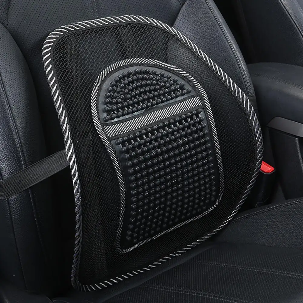 

Summer Waist Car Lumbar Seat, Office Breathable Massage Lumbar Pad