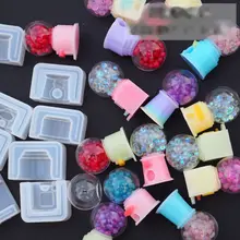 4 стиля ручной работы классические стеклянные конфеты Twirling Gumballs