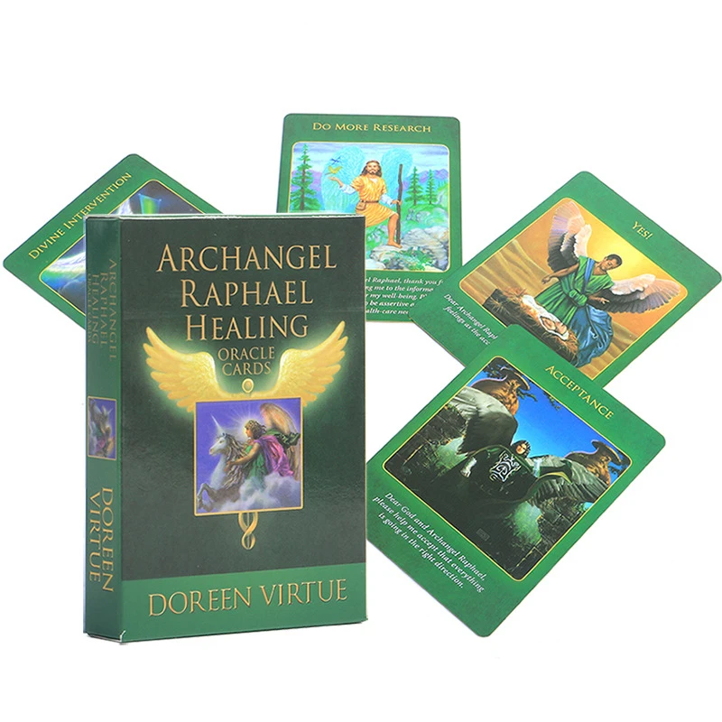 

Archangel Raphael настольная игра, карты Таро, игрушки, гадание пророк, новое видение, Карты Таро для дома, вечерние карточные игры