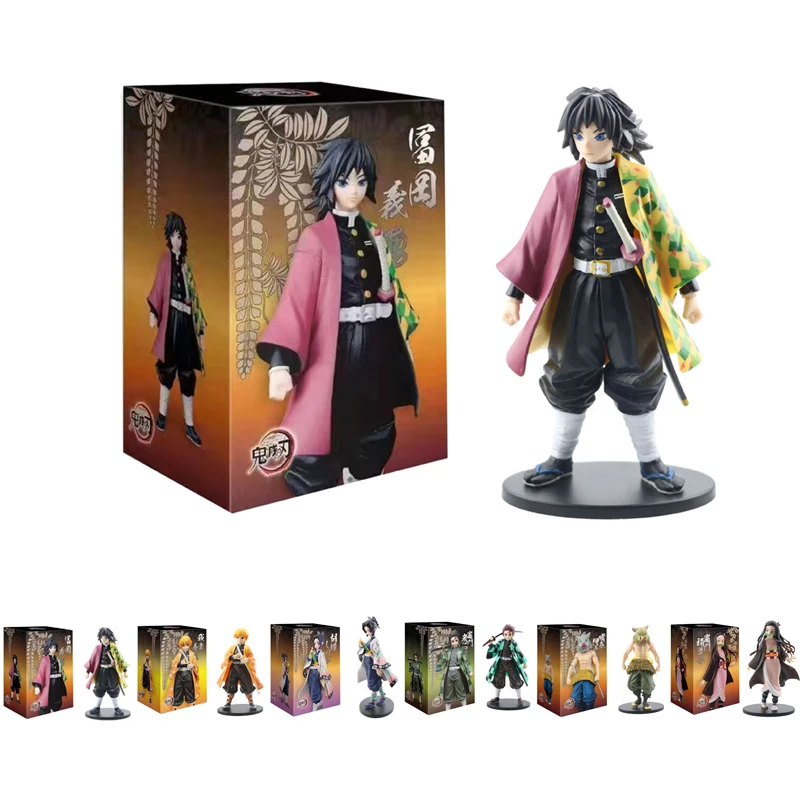 

Anime 16cm Demon Slayer Figure Kamado Tanjirou Nezuko Action Figures PVC Model Toys Zenitsu Figurine Inosuke Kimetsu No Yaiba