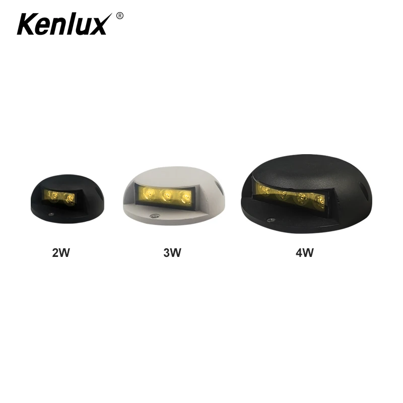 Kenlux AC85 265V светодиодный наземный свет 2 Вт 3 4 Вт|Светодиодные вкапываемые