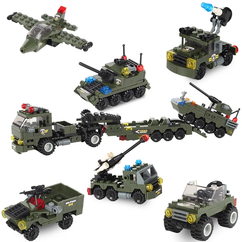 780 шт. Детский конструктор Городская полиция|Блочные конструкторы| |