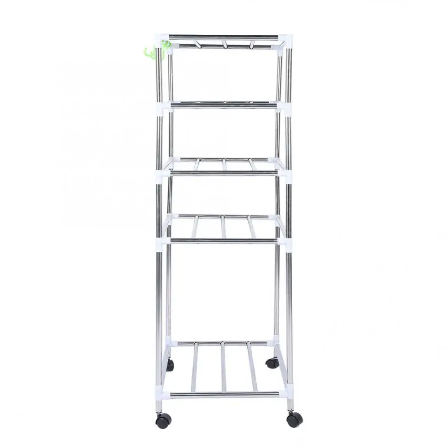 Пятиуровневая стойка из нержавеющей стали повышающая качество Кухонных