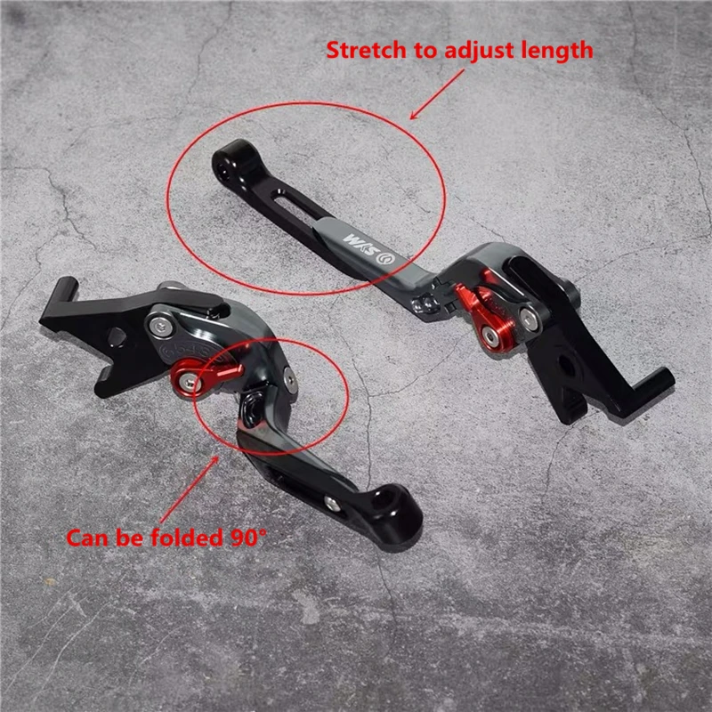 Аксессуары для мотоциклов флэш-сделки регулируемые складные выдвижные рычаги