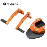 for ktm rc125 rc200 rc390 duke 200 390 2014 2016 125 duke 2012 2015 kickstand side stand plate extension brake clutch gear pedal