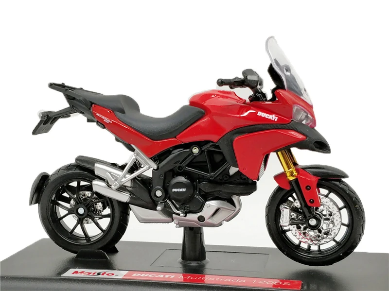 Maisto 1:18 Ducati 1199 Hypermotard 1098S скремблер supersport s 848 Monster 1200S Deacast мотоцикл уличный велосипед - Цвет: Multistrada 1200S