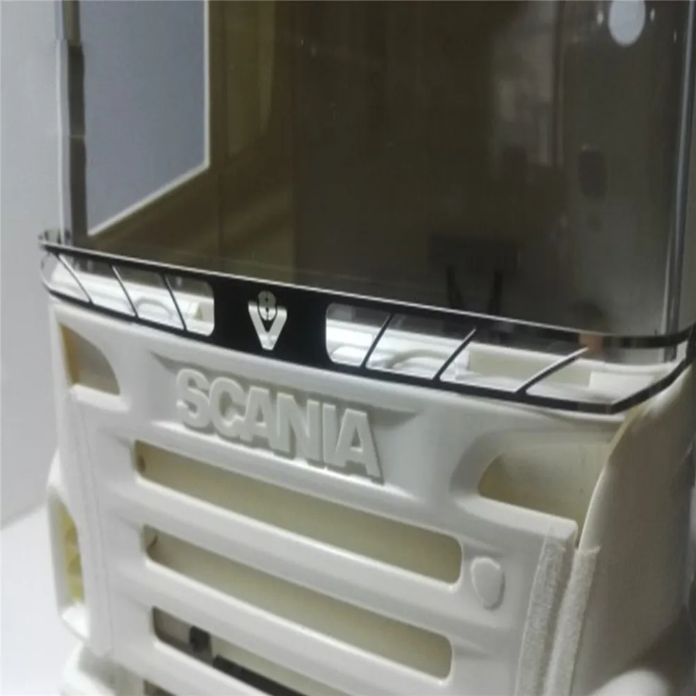 Решетка передней решетки с металлическим украшением для 1/14 Tamiya Scania R620 R470 56323