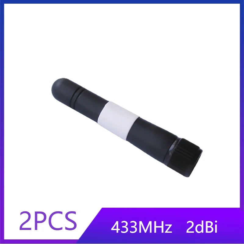 

2PCS Mini 433MHz Uhf Whip WIFI 2.0dBi XHCIOT TX433-JZ-5 Original Lora 433M Omnidirectional SMA Male Wireless DTU Module Antenna