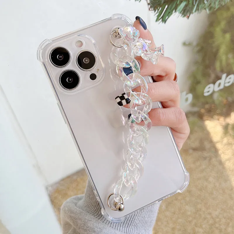 Чехол для телефона с медвежьей цепочкой на запястье Samsung A52 50 51 70 71 72 32 12 31 21s Note 20 S20