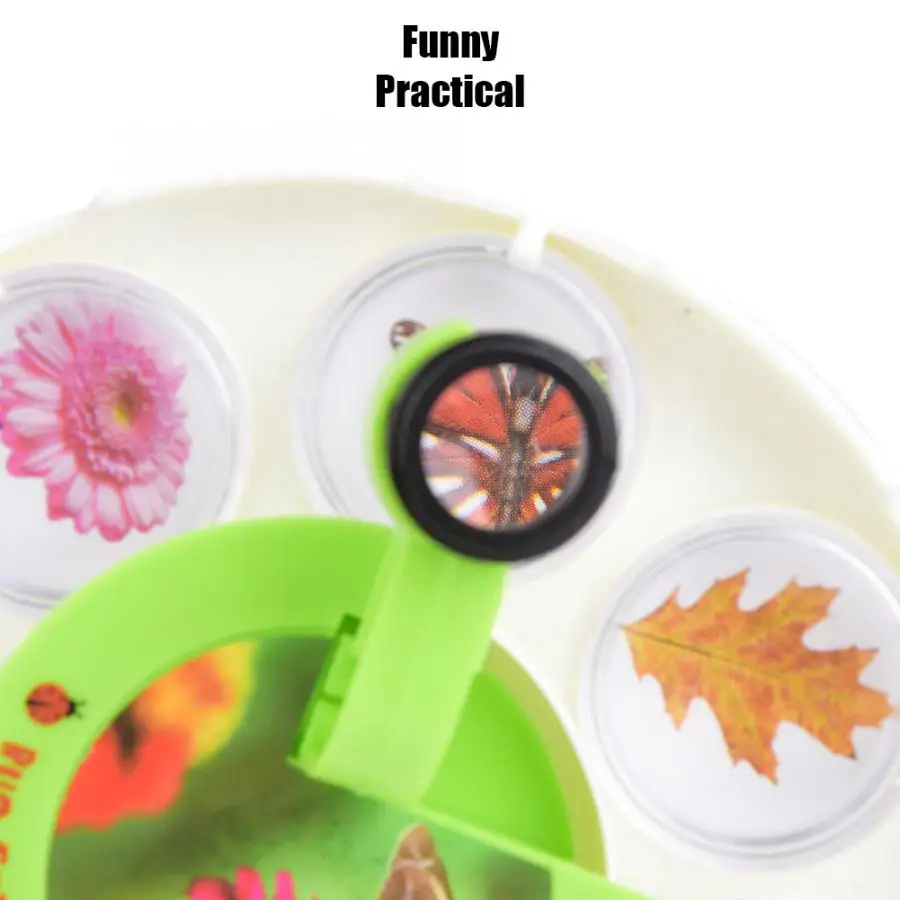 Увеличительное стекло для детских научных экспериментов игрушка наблюдения за