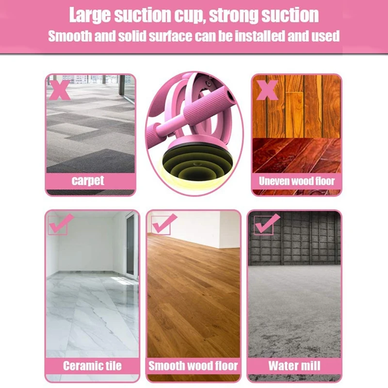 

Self-Priming Sit-Up Bar,Multifunctional Adjustable Sit-Up Machine, for Leg Fitness Equipment,Home Fitness Exercise