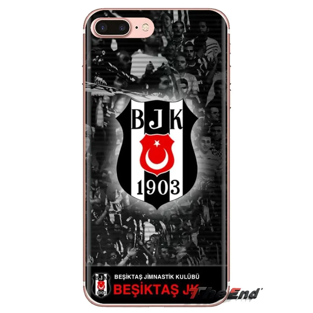 Housing For iPhone XS Max XR X 4 4S 5 5S 5C SE 6 6S 7 8 Plus Samsung Galaxy J1 J3 J5 J7 A3 A5 football besiktas jk feda |