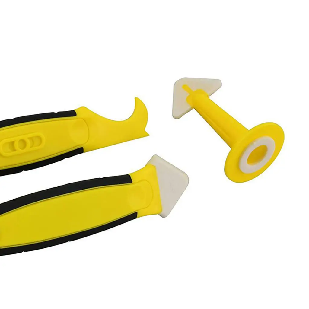

Caulking Tool Kit 10PCS, Silicone Tool Kit with Caulk Remover/Sealant Finishing Tool for Caulking/Grouting in Kitchen/Bathroom