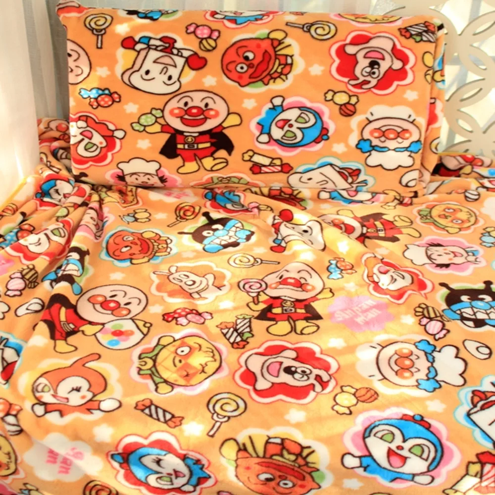 

Мультяшный чехол Anpanman Подушка плюшевое фланелевое одеяло простыня подарок для девушки