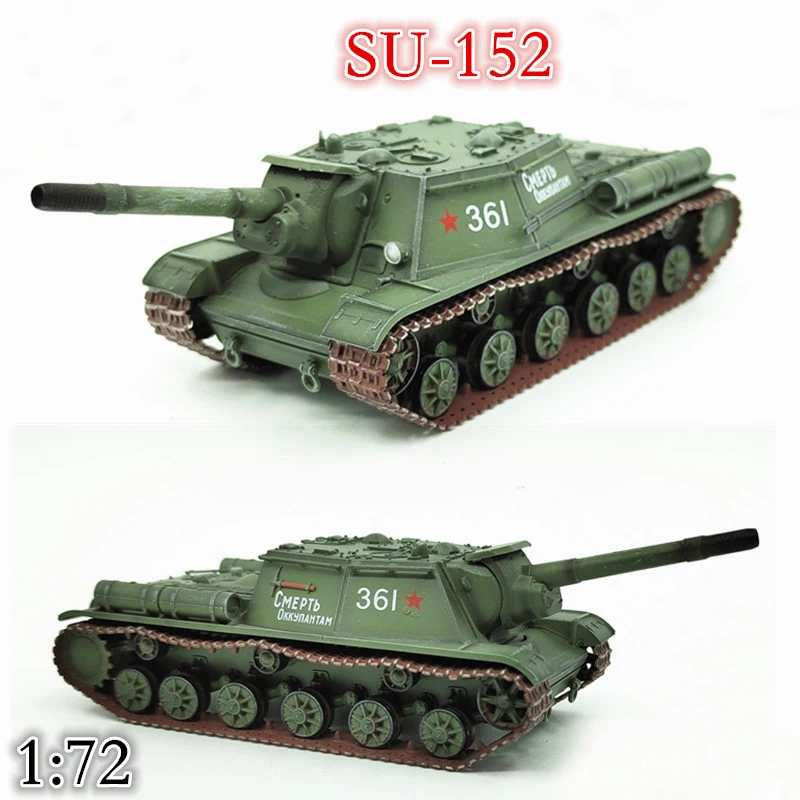

1:72 World War II Soviet su-152 heavy tank model Static simulation model