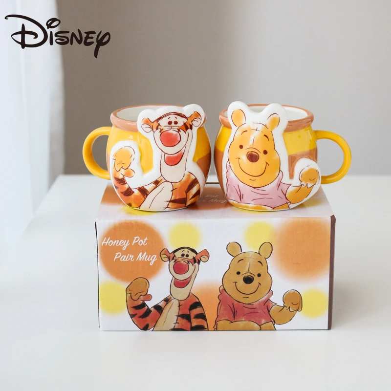 

Disney Pooh Tigger Tigger Girlfriends Couples Cup Mug Creative Coffee Cup Milk Cup Gift Collection Cup