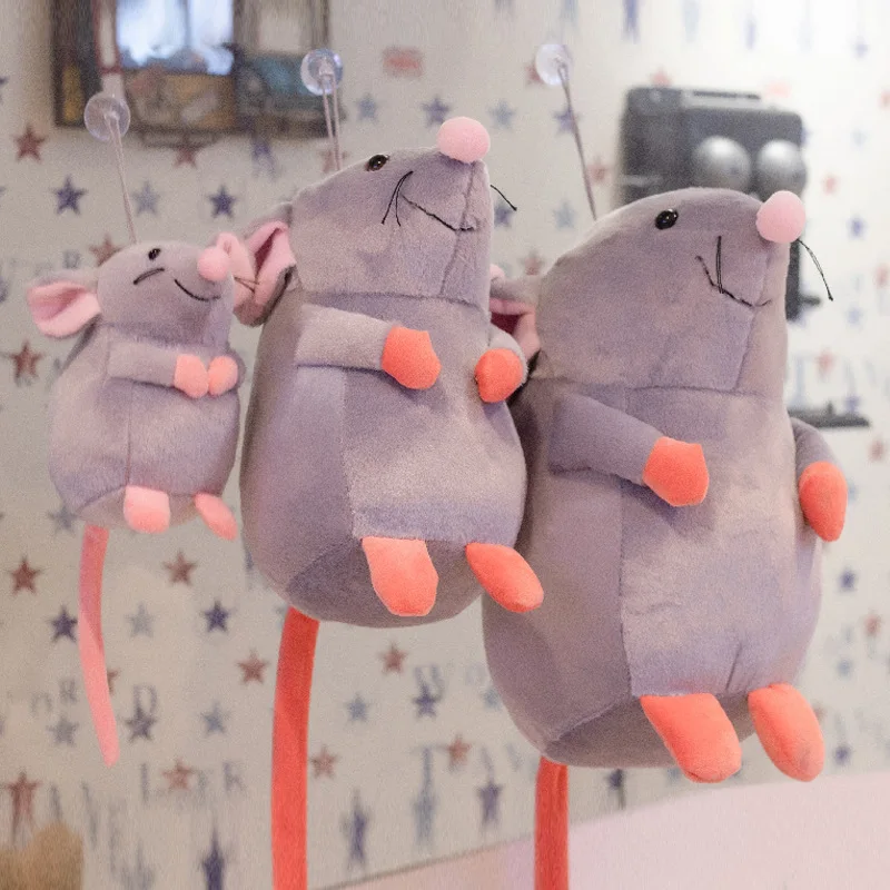 1 шт. 20 см мышь мягкая плюшевая кукла крыса игрушка животное талисман Peluche Мышка