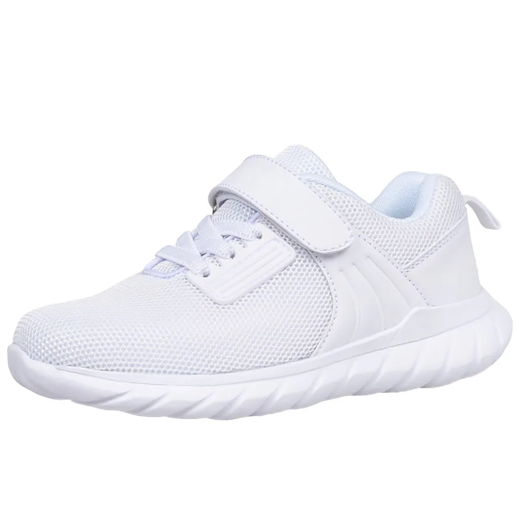 Новинка 2019 модная обувь для девочек детская сетчатая дышащая легкая Удобная